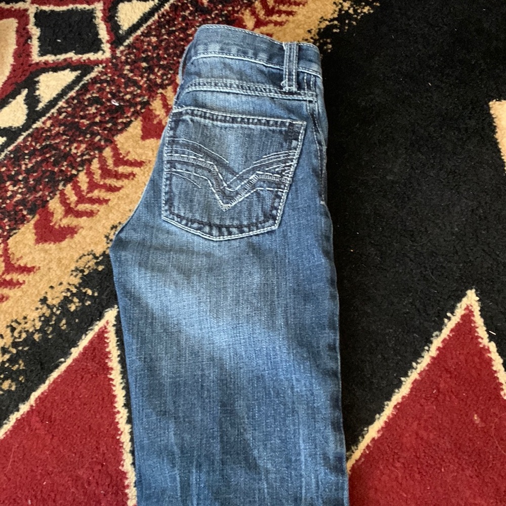 Gently Used Dark wash wrangler 20X jeans Slim Fit